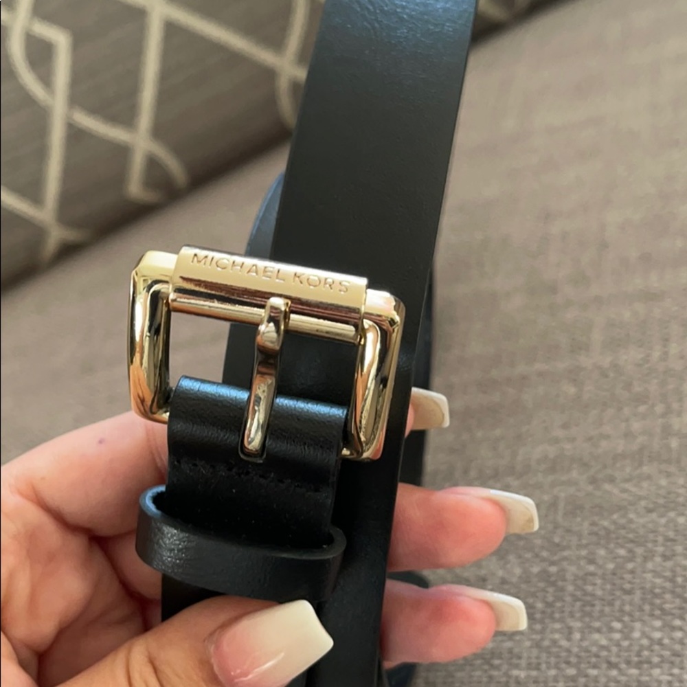 Michael kors black belt